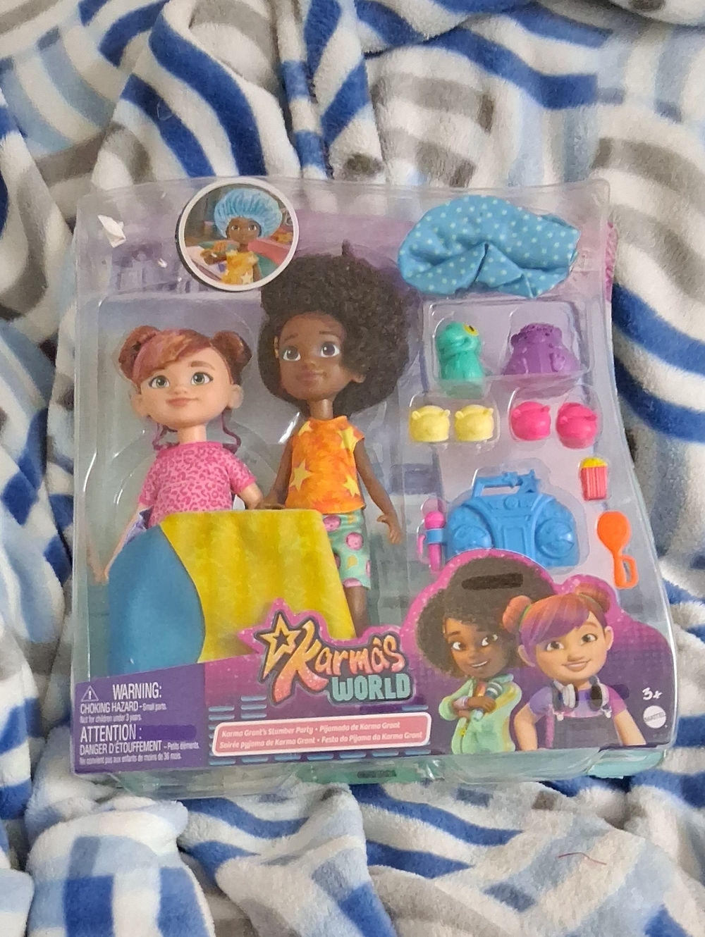 Doll Set – Pink & Blue Accessory Pack